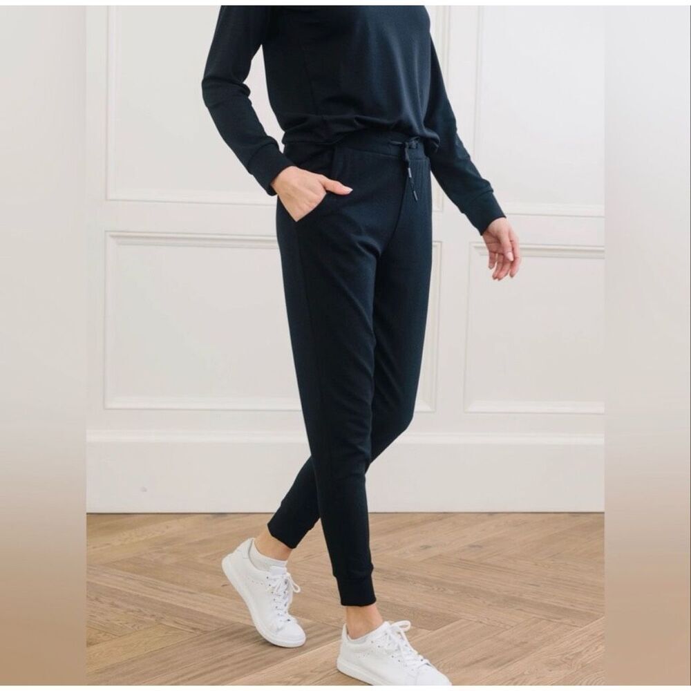 Cozy Earth Bamboo Black Joggers